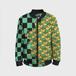 Бомбер детский ТАНДЖИРО И ТОМИОКА, цвет: 3D-черный