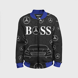 Бомбер детский BOSS MERCEDES-BENZ, цвет: 3D-синий