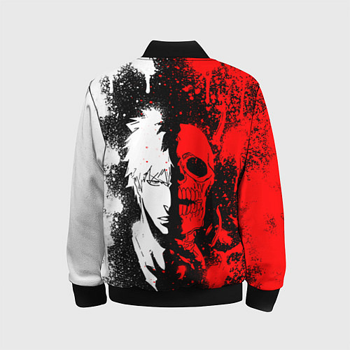 Детский бомбер ИЧИГО БЛИЧ ICHIGO BLEACH / 3D-Черный – фото 2