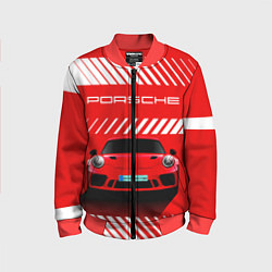 Детский бомбер PORSCHE ПОРШЕ RED STYLE