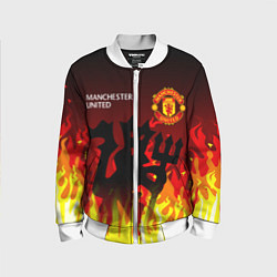 Детский бомбер MANCHESTER UNITED ДЬЯВОЛ