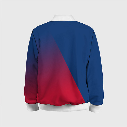 Детский бомбер ФК ПСЖ PARIS SAINT GERMAIN / 3D-Белый – фото 2