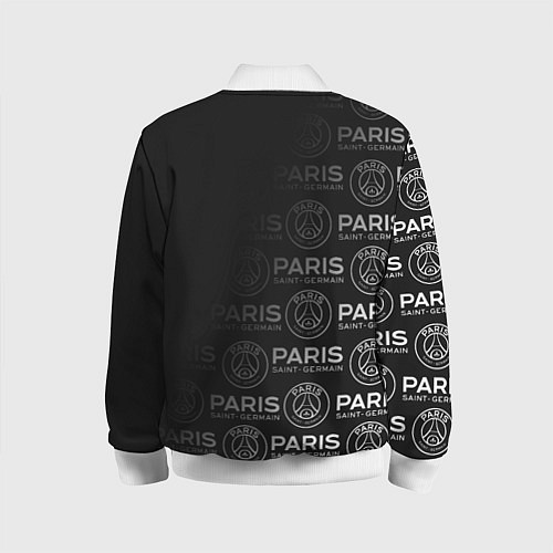 Детский бомбер ФК ПСЖ PARIS SAINT GERMAIN / 3D-Белый – фото 2