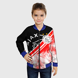 Бомбер детский FC AJAX AMSTERDAM ФК АЯКС, цвет: 3D-синий — фото 2