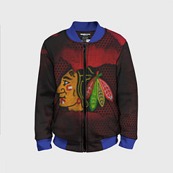 Бомбер детский CHICAGO NHL, цвет: 3D-синий