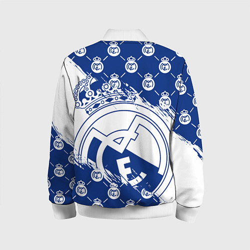 Детский бомбер REAL MADRID РЕАЛ МАДРИД / 3D-Белый – фото 2