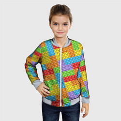 Бомбер детский POP IT SIMPLE DIMPLE, цвет: 3D-серый — фото 2