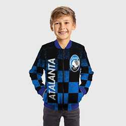 Бомбер детский FC ATALANTA ФК АТАЛАНТА, цвет: 3D-синий — фото 2