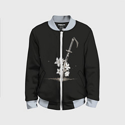 Детский бомбер Nier - Sword and Flowers
