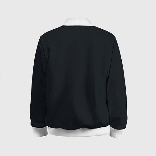 Детский бомбер Genshin Impact - Xiao / 3D-Белый – фото 2