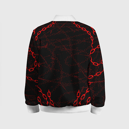 Детский бомбер SUKUNA ИТАДОРИ / 3D-Белый – фото 2