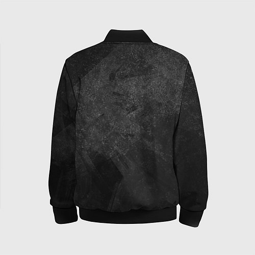 Детский бомбер BERSERK LOGO GRUNGE / 3D-Черный – фото 2