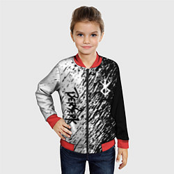 Бомбер детский Anime Berserk, цвет: 3D-красный — фото 2