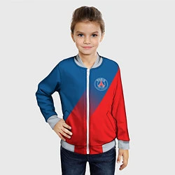 Бомбер детский PSG GRADIENT SPORT UNIFORM, цвет: 3D-серый — фото 2