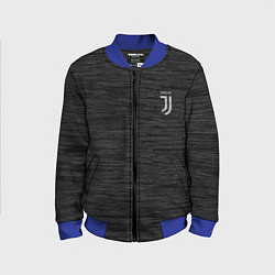 Бомбер детский Juventus Asphalt theme, цвет: 3D-синий