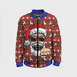 Детский бомбер Bad Santa Плохой Санта