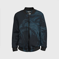 Детский бомбер Zenit lion dark theme