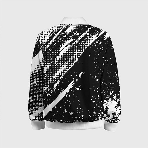 Детский бомбер SnowRunner Logo / 3D-Белый – фото 2