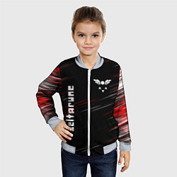 Бомбер детский Deltarune - Дельта, цвет: 3D-серый — фото 2