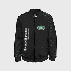 Бомбер детский ЛЕНД РОВЕР Land Rover Autosport, цвет: 3D-черный