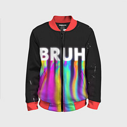 Детский бомбер BRUH Братан