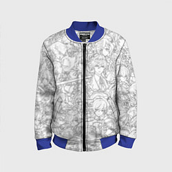 Детский бомбер ПЕРСОНАЖИ МАНГА ГЕНШИН ИМПАКТ