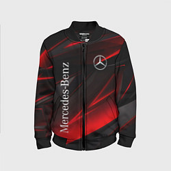 Бомбер детский Mercedes-Benz Геометрия, цвет: 3D-черный