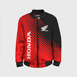 Детский бомбер Honda texture