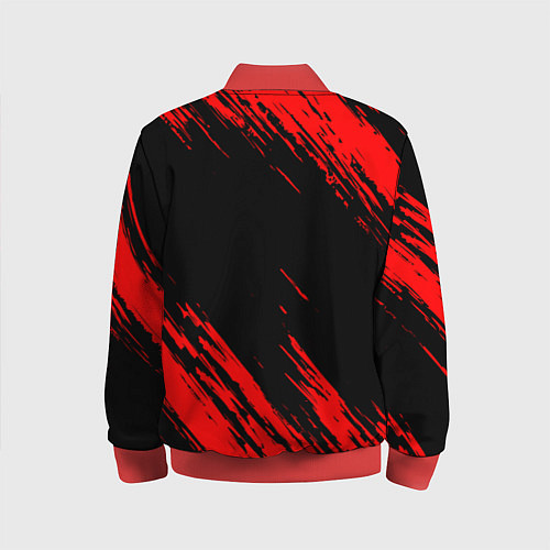 Детский бомбер Mitsubishi Texture Red / 3D-Красный – фото 2