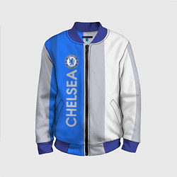 Бомбер детский Chelsea football club, цвет: 3D-синий