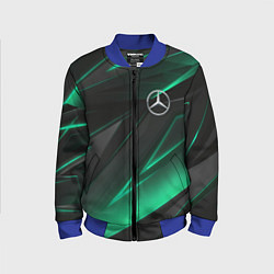 Бомбер детский MERCEDES-BENZ AMG NEON STRIPES PETRONAS, цвет: 3D-синий