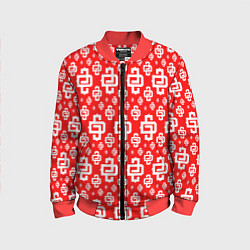 Детский бомбер Red Pattern Dope Camo Dope Street Market Спина