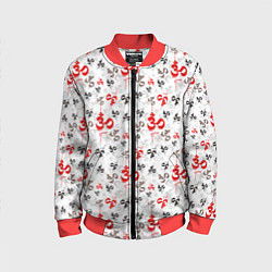 Детский бомбер Мантра ОМ АУМ