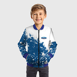 Бомбер детский Ford форд, цвет: 3D-синий — фото 2