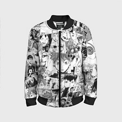 Детский бомбер Волейбол!! pattern