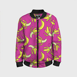 Детский бомбер Banana pattern Summer Color