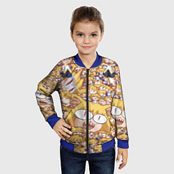 Бомбер детский Neco-Arc, цвет: 3D-синий — фото 2