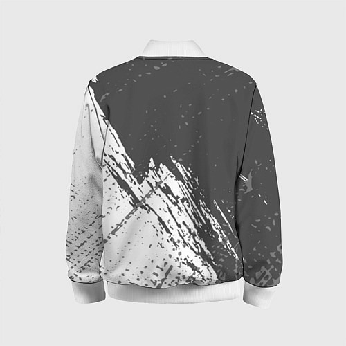 Детский бомбер Lexus - sport / 3D-Белый – фото 2