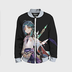 Детский бомбер Адепт Сяо - Минимализм