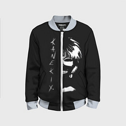 Бомбер детский Tokyo Ghoul Kaneki Ken - anime, цвет: 3D-серый