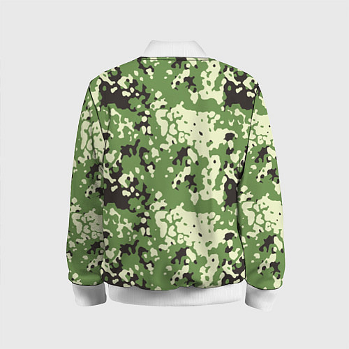 Детский бомбер Камуфляж Flectar-D / 3D-Белый – фото 2