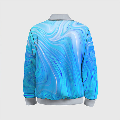 Детский бомбер Морозная свежесть / 3D-Серый – фото 2