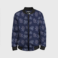 Детский бомбер Узор абстракт