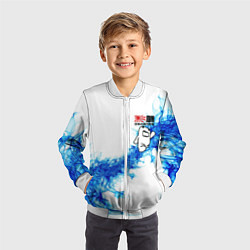 Бомбер детский Jdm style - Japan, цвет: 3D-белый — фото 2