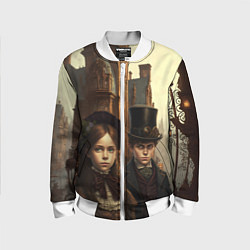 Детский бомбер Victorian boy and girl