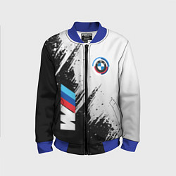 Бомбер детский BMW - м комплектация, цвет: 3D-синий
