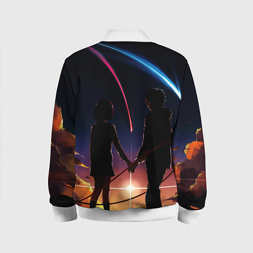 Детский бомбер Мицуха Миямидзу / 3D-Белый – фото 2