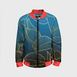Детский бомбер Vanguard floral pattern