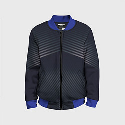 Детский бомбер Стальная полосатая броня