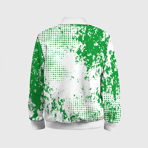 Детский бомбер Skoda auto logo / 3D-Белый – фото 2